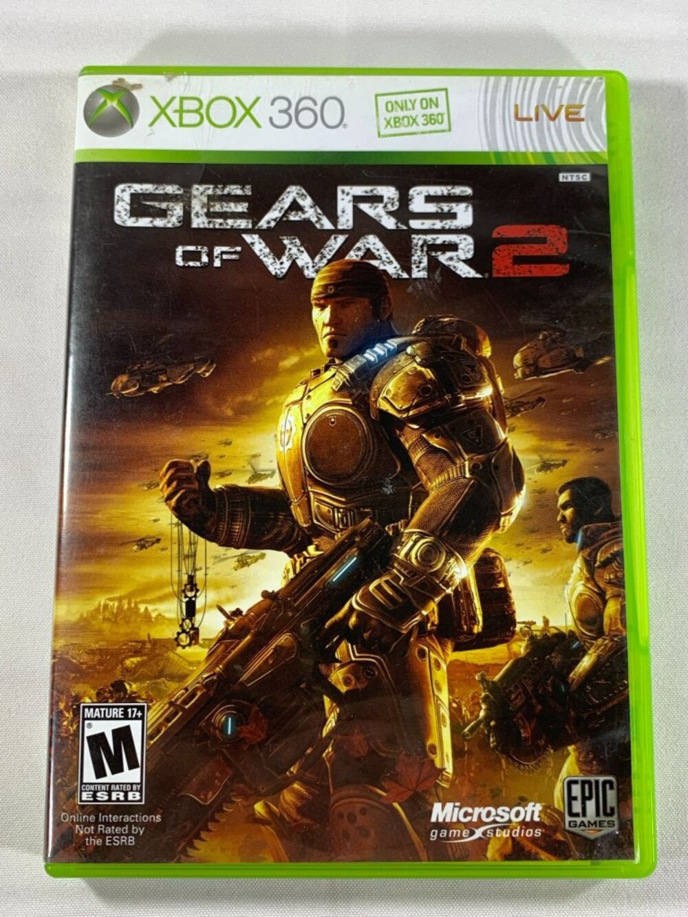 Gears Of War 2 Xbox 360 Video Game Complete With Manual Mature 17+ Tested - Picture 1 of 5